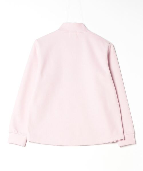 Picone CLUB(ピッコーネクラブ)の「フリース長袖ハーフジッププルオーバー(スウェット・レディース・ブラック/ライトブルー/ピンク/ホワイト・S/M/L)」の11枚目の写真