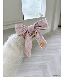 MIIA（ミーア）の「miffy ベロアキルティングリボン（ヘアゴム）」