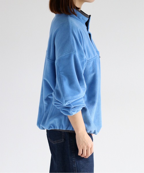 cepo（セポ）の「フリースハイネックプルオーバー（スウェット・レディース・オフホワイト/チャコール/ブルー・M）」の20枚目の写真