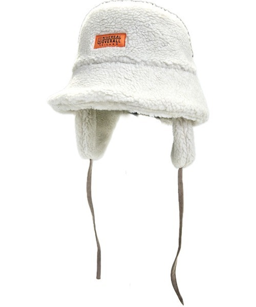 UNIVERSAL OVERALL（ユニバーサルオーバーオール）の「UNIVERSAL OVERALL ﾎﾞｱﾊﾞｹｯﾄﾊｯﾄ（ハット・メンズ・グレー/アイボリー/ベージュ・FREE）」の5枚目の写真