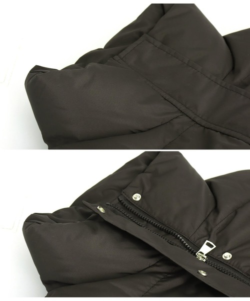 ANAP(アナップ)の「ダウンベスト(ダウンベスト・レディース・グレー/ブラック・FREE)」の21枚目の写真