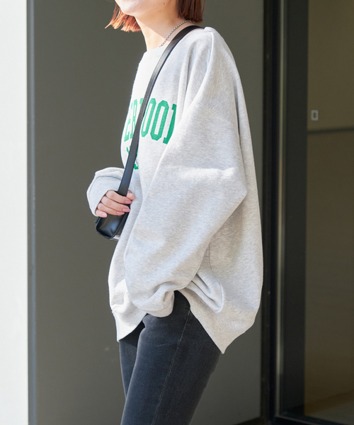 スピックアンドスパン　ルーズロゴスウェット Spick & Span｜ルーズロゴスウェット | Rakuten Fashion(楽天