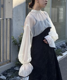 COLONY 2139 | シアーボレロsetジャガードワンピ(ドレス)