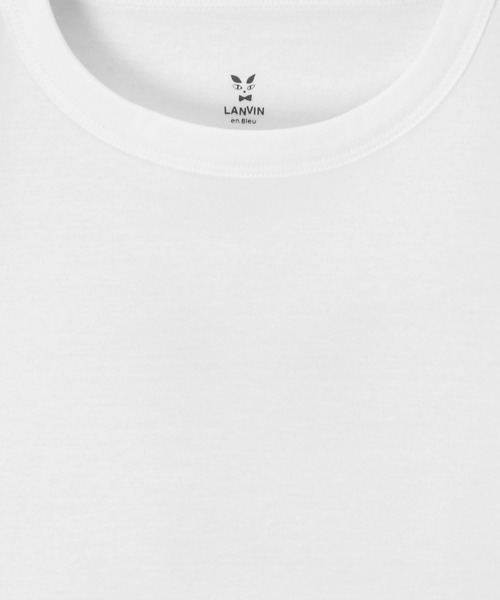 【LANVIN en Bleu ESSENTIAL】KIDS ALGER / バックプリント ”マルグリット” Tシャツ（Tシャツ/カットソー）｜LANVIN en Bleu（ランバンオンブルー）