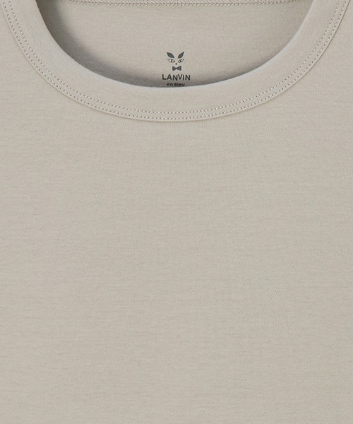 【LANVIN en Bleu ESSENTIAL】KIDS ALGER / バックプリント ”マルグリット” Tシャツ（Tシャツ/カットソー）｜LANVIN en Bleu（ランバンオンブルー）