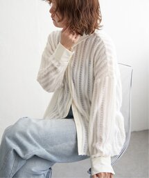 シャギーレースシャツ