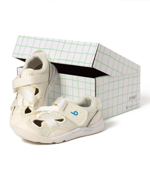 IFME（イフミー）の「【別注】IFME / メッシュ スニーカー（15～22cm）（サンダル・キッズ・ホワイト/ブラック/グレー・15 /16/17/18/19/20/21/22）」の22枚目の写真