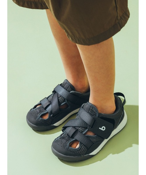 IFME（イフミー）の「【別注】IFME / メッシュ スニーカー（15～22cm）（サンダル・キッズ・ホワイト/ブラック/グレー・15 /16/17/18/19/20/21/22）」の5枚目の写真