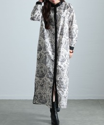 Sawa a la mode | トワルドジュイ風シャツワンピース(ワンピース)