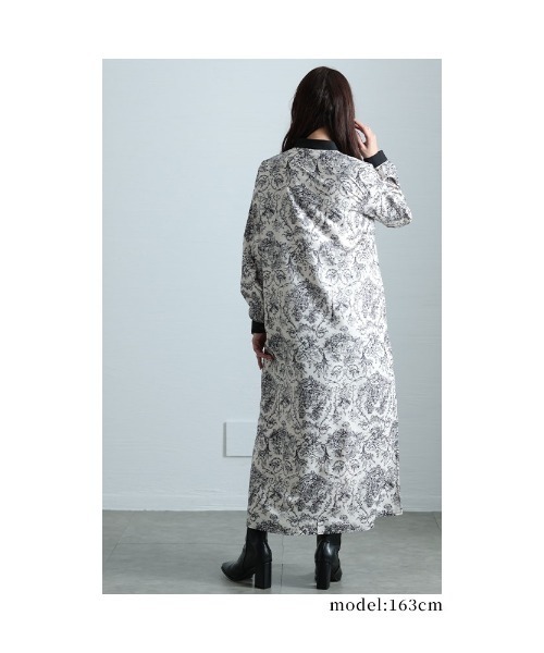 Sawa a la mode（サワアラモード）の「トワルドジュイ風シャツワンピース（ワンピース・レディース・オフホワイト・FREE）」の11枚目の写真