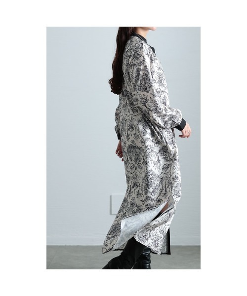 Sawa a la mode（サワアラモード）の「トワルドジュイ風シャツワンピース（ワンピース・レディース・オフホワイト・FREE）」の13枚目の写真