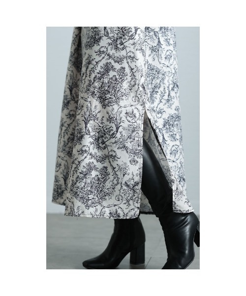 Sawa a la mode（サワアラモード）の「トワルドジュイ風シャツワンピース（ワンピース・レディース・オフホワイト・FREE）」の18枚目の写真