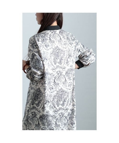 Sawa a la mode（サワアラモード）の「トワルドジュイ風シャツワンピース（ワンピース・レディース・オフホワイト・FREE）」の19枚目の写真