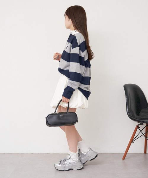 RAY CASSIN（レイカズン）の「【2025SS】ラグビーシャツ　/　ポロシャツ（Tシャツ/カットソー・レディース・アイボリー/ホワイト系その他2/レッド/ネイビー・FREE）」の21枚目の写真