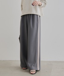 PUAL CE CIN | サイドラインデザインパンツ(その他パンツ)