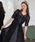BONLECILL noir�i�{�����V�[���m���[���j�́u�yBONLECILL noir�z2way�`�F�b�N��W���{���h���X���C���i�[�L���~�h���X �Z�b�g�i�h���X�j�v�b�u���b�N