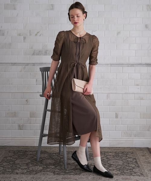 BONLECILL noir 2way結婚式 オケージョンワンピース BONLECILL noir ドレス 「BONLECILL noir」「インナー付き