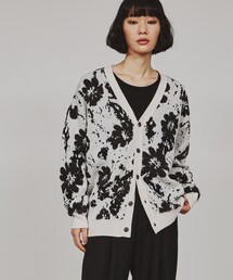 tk.TAKEO KIKUCHI | フラワージャカードカーディガン(カーディガン/ボレロ)