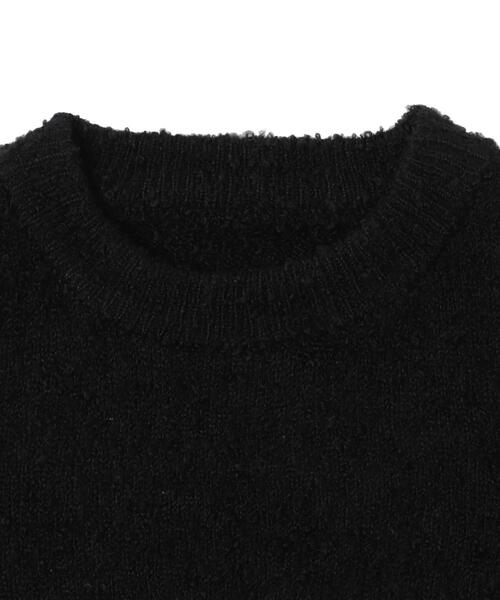 LUCY（ルーシー）の「LUCY/ブークレジャガードニットプルオーバー（ニット/セーター・メンズ・ブラック・MEDIUM/LARGE）」の14枚目の写真