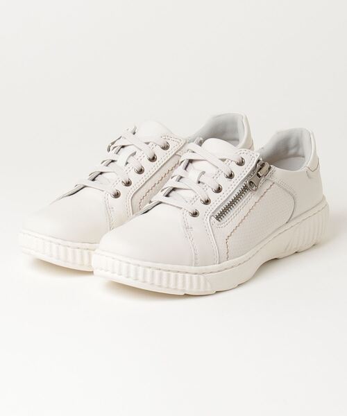 Clarks（クラークス）の「Caroline Janna / キャロラインジャナ（ホワイト）（スニーカー・レディース・ホワイト・UK5/UK6/UK4/UK3/UK3.5/UK4.5/UK5.5）」の10枚目の写真