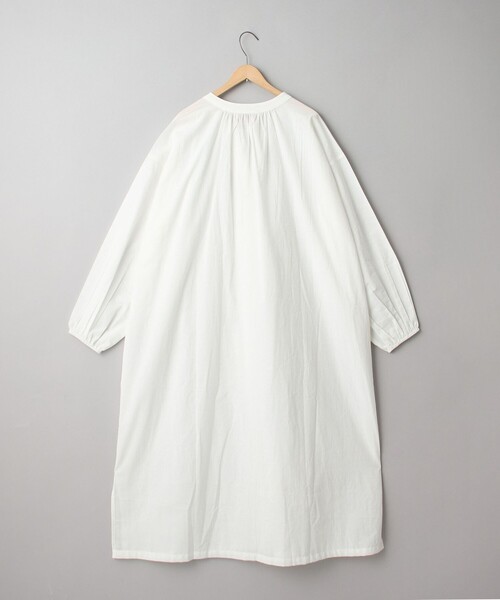 coen（コーエン）の「MARKET（マーケット）マエアキギャザー シャツ ワンピース（シャツワンピース・レディース・ブラック/ネイビー/オフホワイト・FREE）」の18枚目の写真