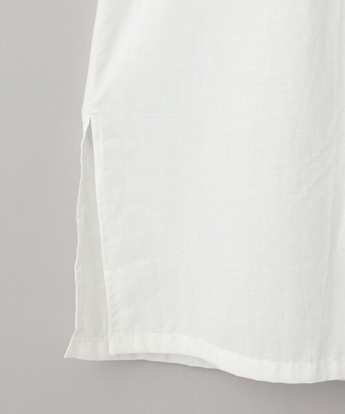 coen（コーエン）の「MARKET（マーケット）マエアキギャザー シャツ ワンピース（シャツワンピース・レディース・ブラック/ネイビー/オフホワイト・FREE）」の21枚目の写真