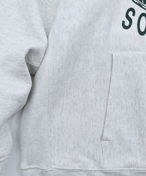 VINTAGE(ヴィンテージ)の「【ヴィンテージ古着】90’s GRAYBEAR “ST.NORBERT SOCCER” リバースタイプパーカー USA製(パーカー・メンズ・グレー・X-LARGE)」の4枚目の写真