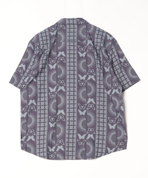 新品未使用 ROARK ロアーク ミドル丈 シャツ セール】【ROARK REVIVAL】'SONS OF THE SUN' BLESS UP SS