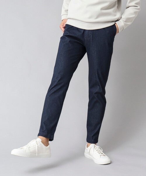 NOLLEY’S（ノーリーズ）の「【ACTIVE SECT】《限定展開》ワンダーシェイプ イージーパンツ 25SS（チノパンツ・メンズ・インディゴブルー/ネイビー/ベージュ/グレー/ブラック・S/L/XL/M）」の5枚目の写真