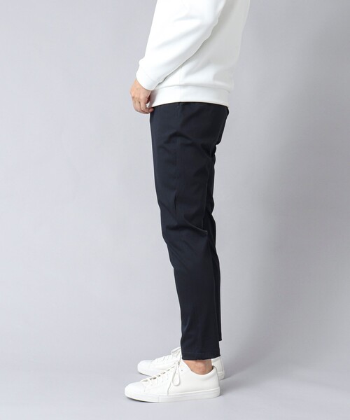 NOLLEY’S（ノーリーズ）の「【ACTIVE SECT】《限定展開》ワンダーシェイプ イージーパンツ 25SS（チノパンツ・メンズ・インディゴブルー/ネイビー/ベージュ/グレー/ブラック・S/L/XL/M）」の12枚目の写真