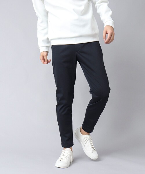 NOLLEY’S（ノーリーズ）の「【ACTIVE SECT】《限定展開》ワンダーシェイプ イージーパンツ 25SS（チノパンツ・メンズ・インディゴブルー/ネイビー/ベージュ/グレー/ブラック・S/L/XL/M）」の15枚目の写真