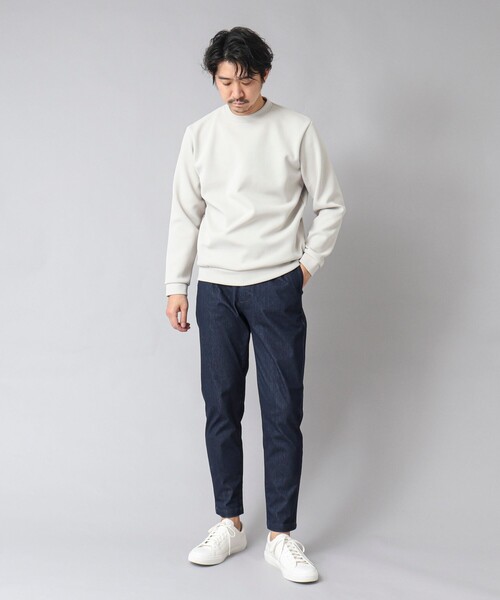 NOLLEY’S（ノーリーズ）の「【ACTIVE SECT】《限定展開》ワンダーシェイプ イージーパンツ 25SS（チノパンツ・メンズ・インディゴブルー/ネイビー/ベージュ/グレー/ブラック・S/L/XL/M）」の19枚目の写真