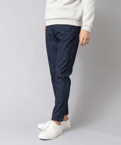 NOLLEY’S（ノーリーズ）の「【ACTIVE SECT】《限定展開》ワンダーシェイプ イージーパンツ 25SS（チノパンツ・メンズ・インディゴブルー/ネイビー/ベージュ/グレー/ブラック・S/L/XL/M）」の21枚目の写真