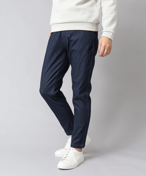 NOLLEY’S（ノーリーズ）の「【ACTIVE SECT】《限定展開》ワンダーシェイプ イージーパンツ 25SS（チノパンツ・メンズ・インディゴブルー/ネイビー/ベージュ/グレー/ブラック・S/L/XL/M）」の22枚目の写真
