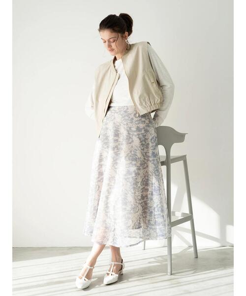 Te chichi TERRASSE（テチチテラス）の「MA-1ショートベスト《2025spring catalog item》（ベスト・レディース・ベージュ/カーキ・F）」の9枚目の写真