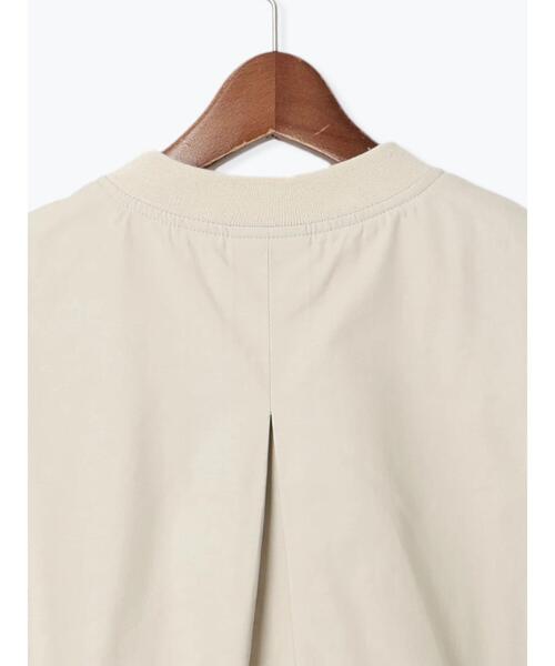 Te chichi TERRASSE（テチチテラス）の「MA-1ショートベスト《2025spring catalog item》（ベスト・レディース・ベージュ/カーキ・F）」の12枚目の写真