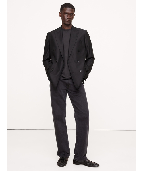 Banana Republic（バナナリパブリック）の「ライトウェイト コットン クルーネックTシャツ 半袖（Tシャツ/カットソー・メンズ・ホワイト/ピンク/ライトグレー/ブラック・M/S/XL/L）」の9枚目の写真