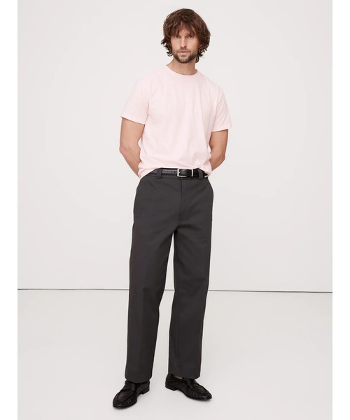 Banana Republic（バナナリパブリック）の「ライトウェイト コットン クルーネックTシャツ 半袖（Tシャツ/カットソー・メンズ・ホワイト/ピンク/ライトグレー/ブラック・M/S/XL/L）」の5枚目の写真