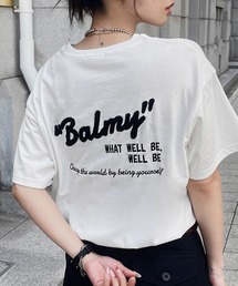 GeeRA | サガラ刺繍バックロゴオーバーサイズ半袖Ｔシャツ(Tシャツ/カットソー)