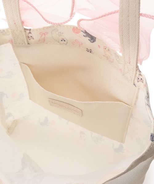 Samantha Thavasa Petit Choice（サマンサタバサ　プチチョイス）の「キャッツコレクション ミニトートバッグ(ラグドール)（トートバッグ・レディース・オフホワイト・FREE）」の5枚目の写真