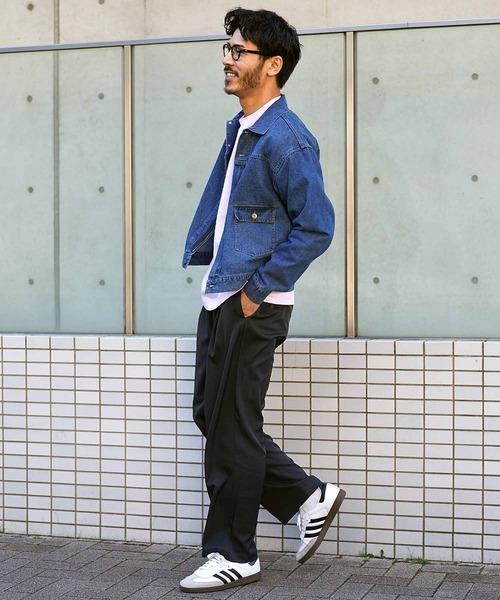 jiggys shop（ジギーズショップ）の「洗える アジャストベルト イージー1タックスラックス（その他パンツ・メンズ・ブラック/チャコールグレー/グレー系その他・X-LARGE/LARGE/MEDIUM/SMALL）」の5枚目の写真