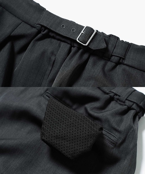 jiggys shop（ジギーズショップ）の「洗える アジャストベルト イージー1タックスラックス（その他パンツ・メンズ・ブラック/チャコールグレー/グレー系その他・X-LARGE/LARGE/MEDIUM/SMALL）」の17枚目の写真