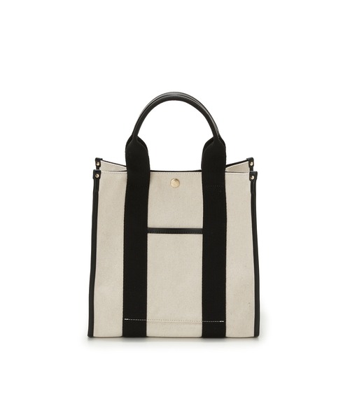 Breath TOPKAPI(ブレストプカピ)の「【Breath TOPKAPI】THE CANVAS ザ キャンバス スクエア ミニ トートバッグ(トートバッグ・レディース・ブルー/ブラック・FREE)」の16枚目の写真