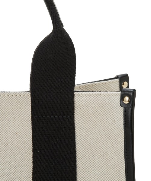 Breath TOPKAPI(ブレストプカピ)の「【Breath TOPKAPI】THE CANVAS ザ キャンバス スクエア ミニ トートバッグ(トートバッグ・レディース・ブルー/ブラック・FREE)」の13枚目の写真