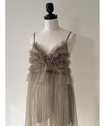 Virca（ヴィルカ）の「チュールフリルキャミワンピース（ワンピース）」