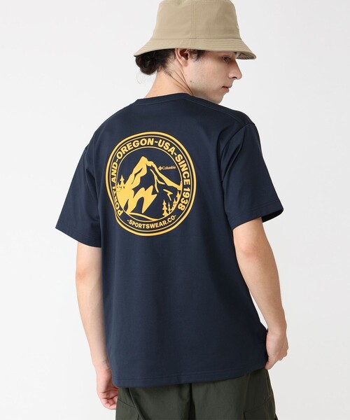 Columbia(コロンビア)の「Columbia/メンズ アーバンハイクグラフィックシ ョートスリーブ Tシャツ 速乾 UVカット/コロンビア(Tシャツ/カットソー・メンズ・ブラック/ホワイト/ホワイト系その他/ブルー/ネイビー/イエロー/ブラック系その他2/ブルー系その他3/ブルー系その他2/ブルー系その他4/ブラック系その他/ホワイト系その他2/ホワイト系その他3・M/S/L/XL)」の8枚目の写真