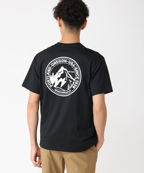 Columbia(コロンビア)の「Columbia/メンズ アーバンハイクグラフィックシ ョートスリーブ Tシャツ 速乾 UVカット/コロンビア(Tシャツ/カットソー・メンズ・ブラック/ホワイト/ホワイト系その他/ブルー/ネイビー/イエロー/ブラック系その他2/ブルー系その他3/ブルー系その他2/ブルー系その他4/ブラック系その他/ホワイト系その他2/ホワイト系その他3・M/S/L/XL)」の6枚目の写真