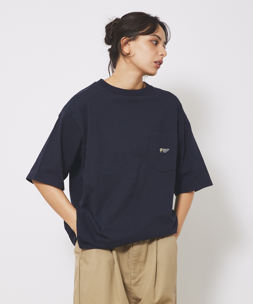 ABAHOUSE(アバハウス)の「【PENDLETON/ペンドルトン】EMS Pocket Tee/刺繍ポケットTシャツ(Tシャツ/カットソー・メンズ・ネイビー/グレー/オフホワイト/ブラック・M/L)」の1枚目の写真