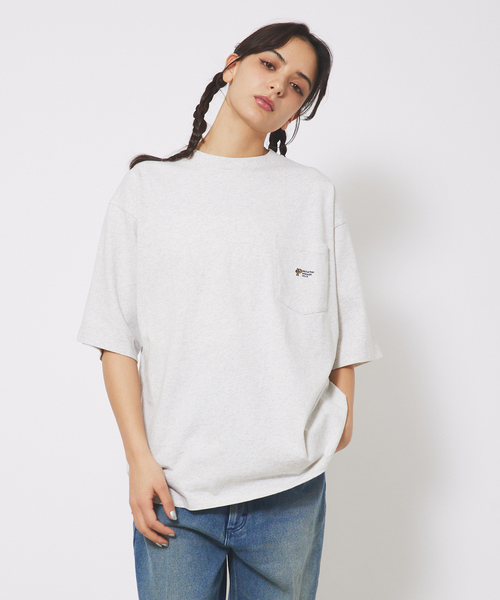 ABAHOUSE(アバハウス)の「【PENDLETON/ペンドルトン】EMS Pocket Tee/刺繍ポケットTシャツ(Tシャツ/カットソー・メンズ・ネイビー/グレー/オフホワイト/ブラック・M/L)」の4枚目の写真