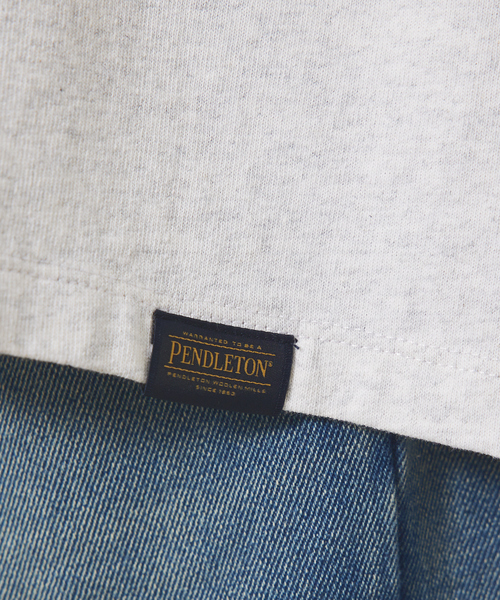 ABAHOUSE(アバハウス)の「【PENDLETON/ペンドルトン】EMS Pocket Tee/刺繍ポケットTシャツ(Tシャツ/カットソー・メンズ・ネイビー/グレー/オフホワイト/ブラック・M/L)」の13枚目の写真